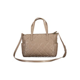 Mario Valentino Brown Polyethylene Handbag
